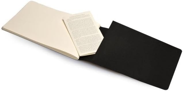 Moleskine Art Sketch Album, Hard Cover, Large (5" x 8.25") Plain/Blank, Black, 88 Pages