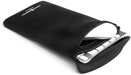 GRIFITI Chiton Slim 12 6.5" x 13.5" Neoprene Keyboard Sleeve Cover for Tenkeyless Mechanical & 11-13 Inch 10keyless Keyboards Portable Case - Extra Pocket for Cable, Computer Mouse or Gaming Trackpad