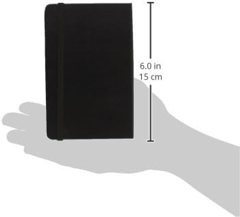 Moleskine Art Sketchbook, Hard Cover, Pocket (3.5" x 5.5") Plain/Blank, Black, 80 Pages