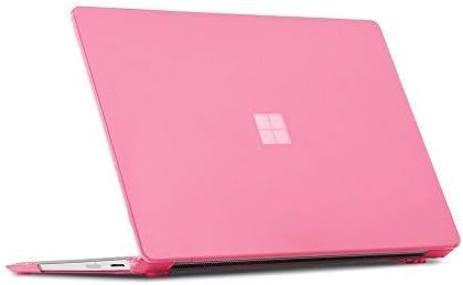 mCover Hard Case Only Compatible for 13.5" Microsoft Surface Laptop (5/4 / 3/2 / 1) with Alcantara Keyboard - Pink