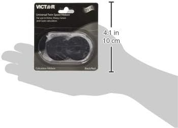 7010 Compatible Calculator Ribbon, Black/red