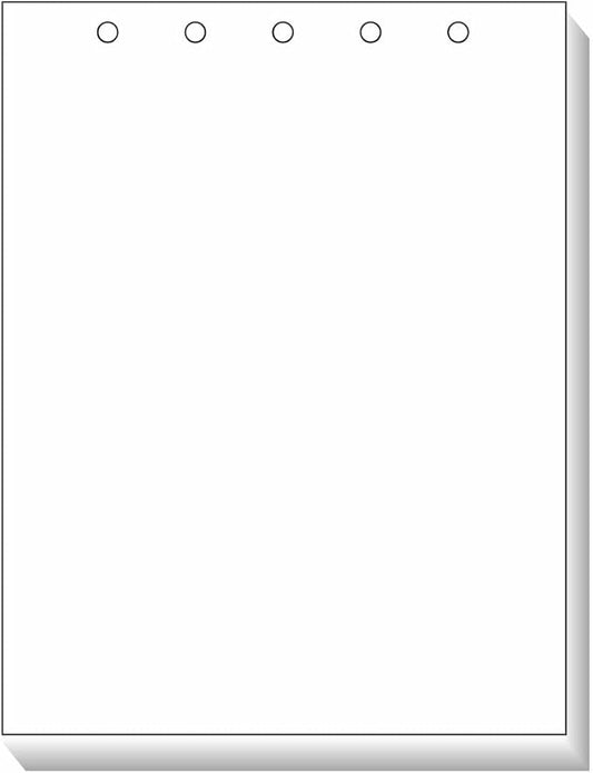 Prepunched Paper Alliance Laser Cut Sheet 5 Hole Top Punch 8.5 x 11 inch, 20 lb, 92 Bright, 80 Cartons, 200,000 Sheets