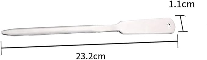 2 Pcs Stainless Steel Letter Knife Envelope Mail Opener Knife Lightweight Office Letter Opener Paper Cutting Knife Box Cutter Rose Golden