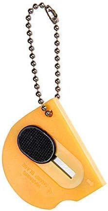 6 pack Mini Portable Utility Office Keychain with auto Retractable Blade Pocket Knives Letter Opener Small Box Cutter (MIX COLOUR 6PCS)