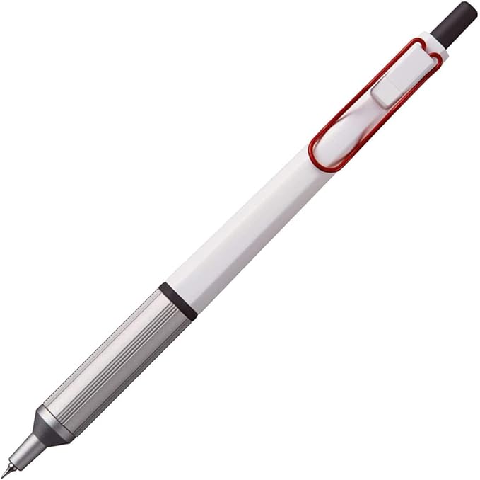 Uni Jetstream EDGE 0.28mm Oil-based Ballpoint Pen White Red Body + 10 Black Refills, Sticky Notes Value Set