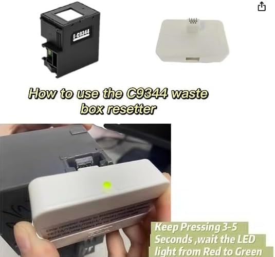 Ssrprint C9344 Maintenance Tank chip Resetter Type C for EPSON XP-4200 XP-4205 XP-4100 XP-4105 WF-2830 WF2850 WF2930 WF2950