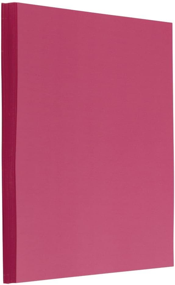 JAM PAPER Colored 24lb Paper - 90 gsm - 8.5 x 11 - Ultra Fuchsia Pink - 100 Sheets/Pack