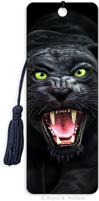 3D Royce Bookmark by Artgame - Black Panther