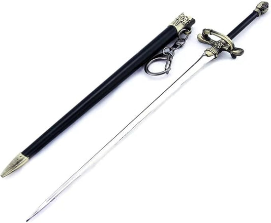 Superbuybox GOT House of the Dragon Action Figures Letter Opener Desk Decoration Backpack Pendant Keychain Gift (Needle)