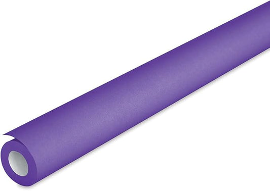 Fadeless Bulletin Board Paper, Fade-Resistant Paper for Classroom Decor, 24” x 60’, Violet, 1 Roll