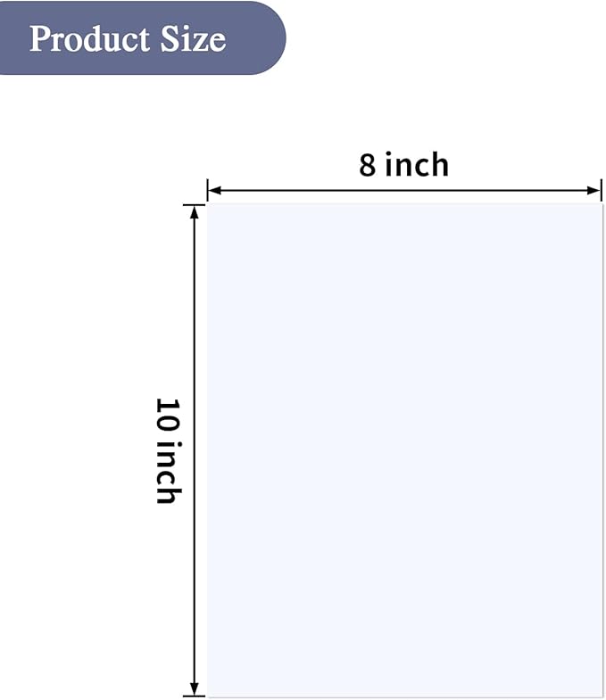 ZBEIVAN Photo Paper 8x10 inch High Glossy Paper 100 Sheets, 200 GSM Paper for Printer