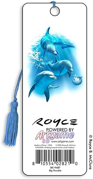 3D Bookmarks Featuring The Artwork of Royce B Mcclure (Big Trouble)