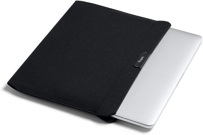 Bellroy Laptop Sleeve (Fits 14 Inch Laptop or MacBook, Slim Protective Case with Magnetic Closure) - Black