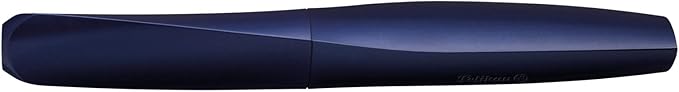 Pelikan Twist Fountain Pen with 1 Ink Cartridge, Medium Nib, Night Breeze, Boxed (820127)