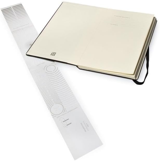 Moleskine Art Japanese Album, Hard Cover, Large (5" x 8.25") Plain/Blank, Black, 48 Pages