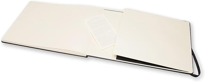 Moleskine Art Watercolor Album, Hard Cover, A4 (8.25" x 11.75") Plain/Blank, Black, 60 Pages