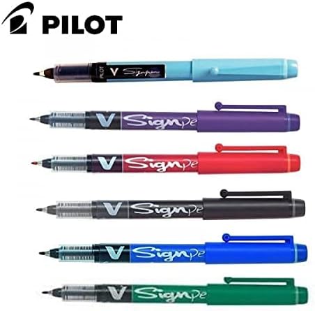 Pilot V Sign Pen Liquid Ink 2.0 mm Tip - Green Single Pen