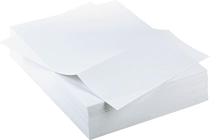 PrintWorks Professional 3 1/2" Perforated Paper, 500 Sheets, 20 lb, 8.5-x-11-inch, White (04128)
