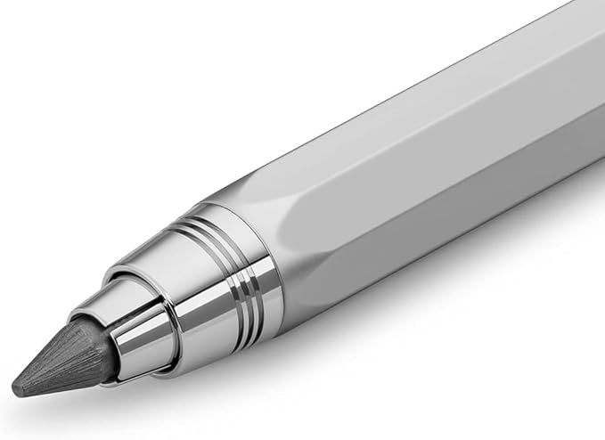 Kaweco SKETCH UP Clutch Pencil 5.6 mm 5B Satin Chrome I Exclusive Mechanical Pencil with Lead Refill I Pencil 10.5 cm