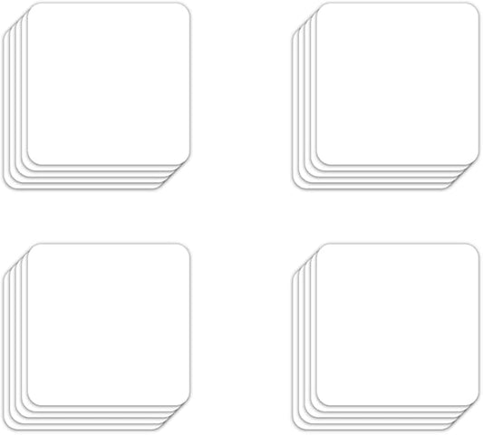 Dry Erase Magnetic Label 4 x 4 inch