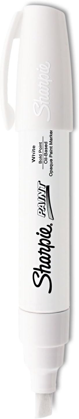 SHARPIE 35568 Paint Marker Wide Point White