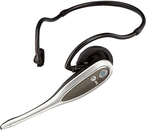 AT&T TL7912 DECT 6.0 Cordless Headset with Softphone Call Manager and Handset Lifter, Silver, Silver/gold