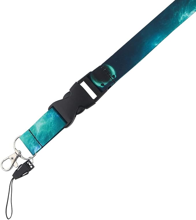 Yiflin Cute Neck Lanyard for Keys, Keychain, Wallet, ID Card Holder, with Quick Release Buckle