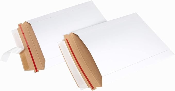 ProLine 5 x 7 self seal rigid photo shipping flats cardboard envelope mailer (400)