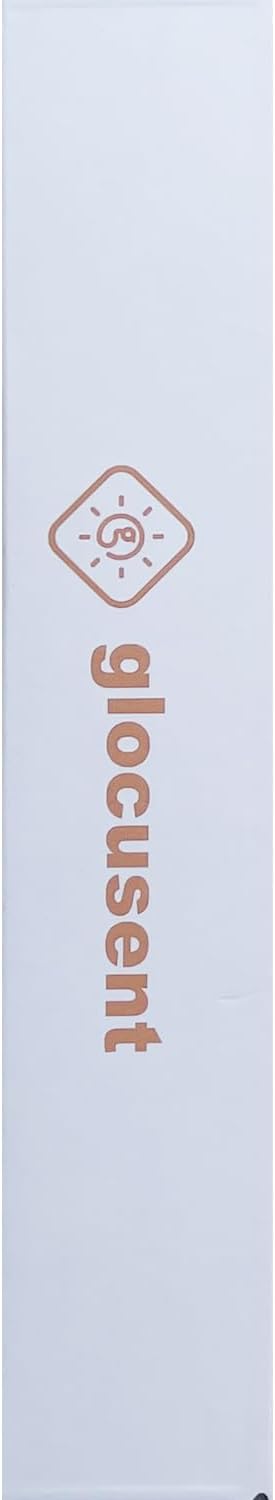 Glocusent Book Light, 3-Color & 6-Brightness Reading Light, Bendable Neck Light, 80-hr Lasting Rechargeable Lamp, Perfect Book Light for Reading in Bed, Knitting, Camping, Repairing, Book Lovers Gifts