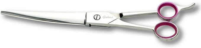 Geib Gator Left Handed Shears for Groomers Stylist Barbers Etc. True Lefty Shear(8.5 Inch Curved)