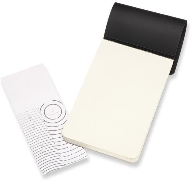 Moleskine Art Sketch Pad, Soft Cover, Pocket (3.5" x 5.5") Plain/Blank, Black, 48 Pages