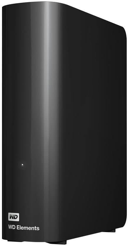 WD 20TB Elements Desktop External Hard Drive, USB 3.0 drive for plug-and-play storage - WDBWLG0200HBK-NESN
