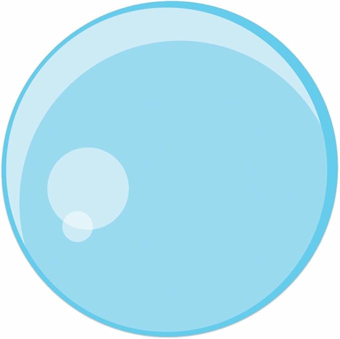 Eureka Seas The Day Bubbles Paper Cut-Out Classroom Decorations for Teachers, 36 Pieces