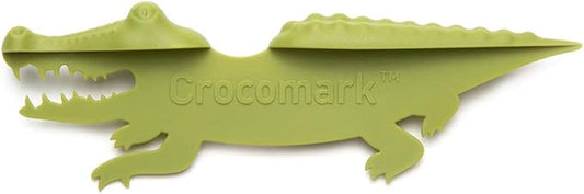 PELEG DESIGN Cool Animal Bookmark Animal Shaped Bookmarks for Kids and Adults (Crocomark)