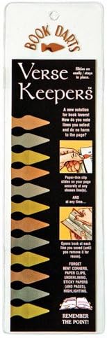 Verse Keeper Book Darts - Line Marker Bookmarks (12 Verse Keepers)