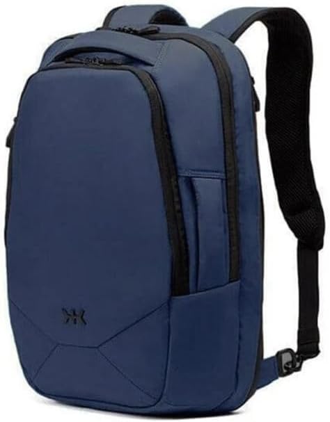 Knack Small Series 2 Laptop Backpack Fits up to 16 Inch Laptops - Knack Bags Carry-On Backpack, TSA Approved, Expandable Travel Backpacks With 2 Day Outfit Capacity, Evening Blue