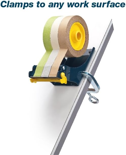 Excell Extra Wide Bench Tape Dispenser (ET-81): 3 in. width (Blue)