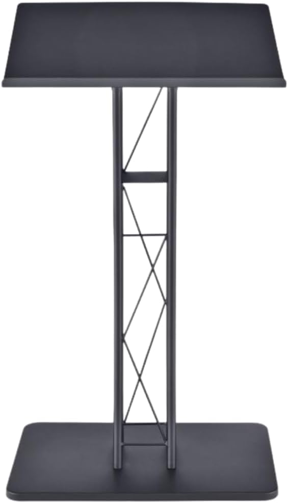 Kingdom KML17B Podium, Modern Metal Podium for Churches, Meetings, Halls