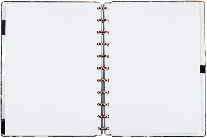 Refills Discbound Notebook Blank Plain White Paper - 7.87" x 10.82" Paper for Custom Discbound Notebook, Planner or Daily Use – 90 GSM Custom Note-Taking System Discbound Inserts – 50 Sheets