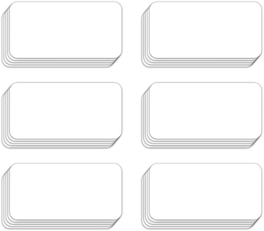 Dry Erase Magnetic Label 2 x 1 inch