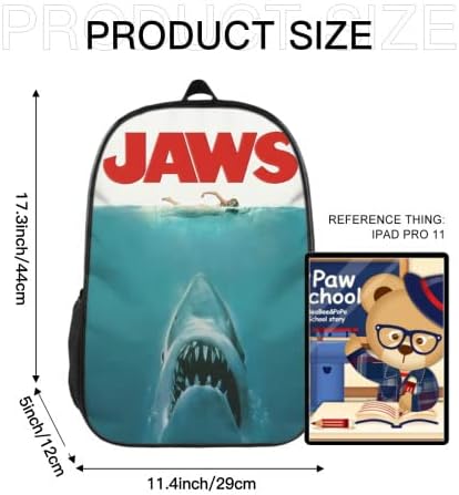 Boys Girls Large Capacity Backpacks 3D Printed 17 Inch Laptop backpack Waterproof Travel Backpacks