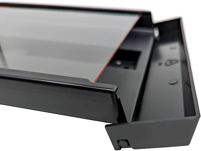 Outdoor Real Estate Brochure Box with Snap Shut Lid, Take One Document Holder Holds 100+ 8.5x11 Documents, Flyers, Literature and Other Outdoor Marketing Needs