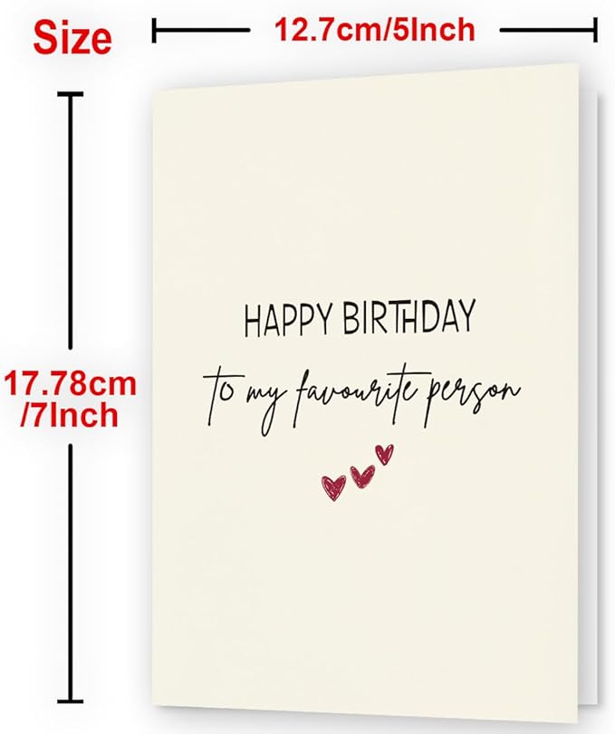 Funny Birthday Card for Boyfriend, Men, Husband, Him | Birthday Decorations for Men | Happy Birthday Card