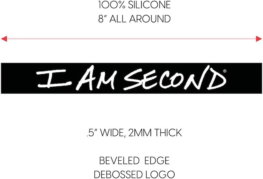 I Am Second 3-Pack Adult Multi-Color Wristband Bundle