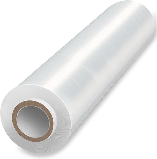 Stretch Film, 15 Inch x 1000 Feet Shrink Wrap for Pallet Wrap, Industrial Strength Stretch Wrap, Moving Wrapping Plastic Roll, 60 Gauge