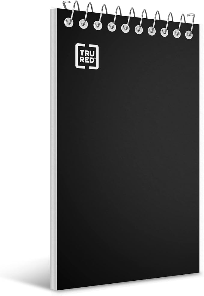 STAPLES Top Bound Memo Books, 3" x 5", 5/Pack (11491)