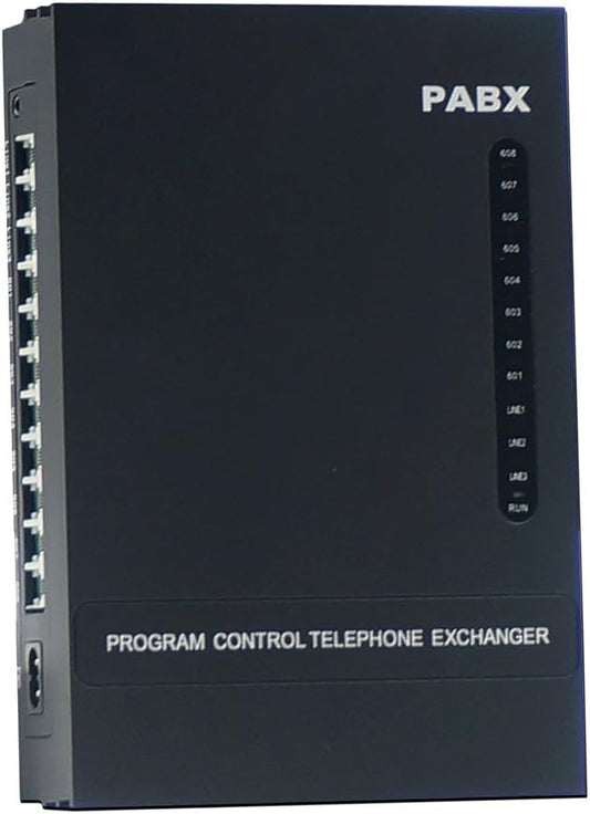 SOHO-PBX SP-208 (2 x 8) PABX Telephone Switch System Control Exchange 110V…