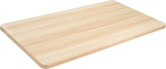 VIVO Universal 48 x 30 inch Solid One-Piece Table Top for Standard and Sit to Stand Height Adjustable Home and Office Desk Frames, Light Wood, DESK-TOP48-30C