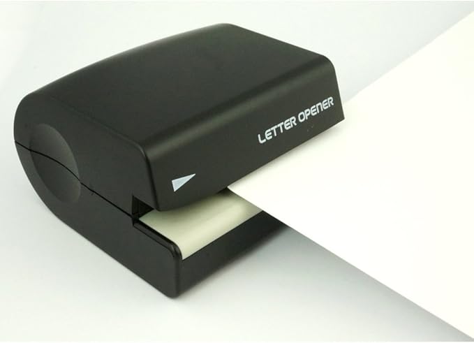 Plus Letter Opener Black Battery Operated OL-001 35-131
