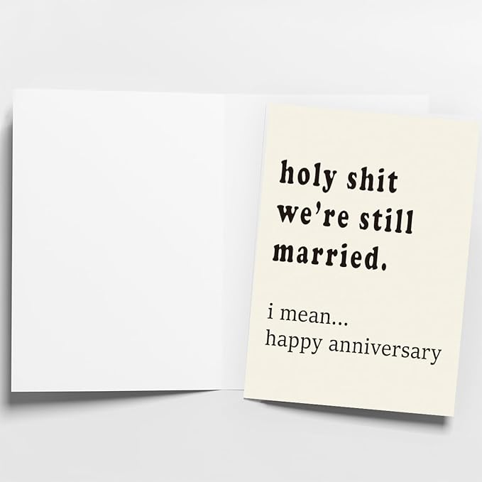 Happy Anniversary Card & Gifts for Men, Husband, Boyfriend, Wife, Girlfriend, Him, Her, Valentine Day Gifts, Card